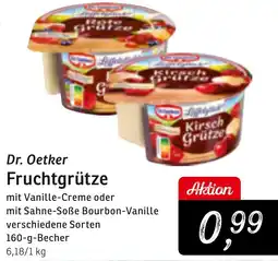 KONSUM Dr. Oetker Fruchtgrütze Angebot