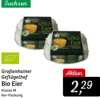 KONSUM Großenhainer Geflügelhof Bio Eier Angebot