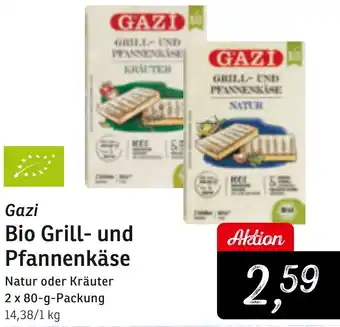 KONSUM Gazi Bio Grill- und Pfannenkäse Angebot