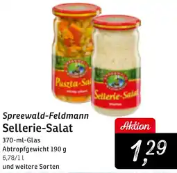 KONSUM Spreewald-Feldmann Sellerie-Salat Angebot