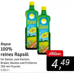KONSUM Rapso 100% reines Rapsöl Angebot