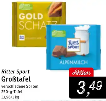 KONSUM Ritter Sport Groẞtafel Angebot