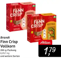 KONSUM Brandt Finn Crisp Vollkorn Angebot