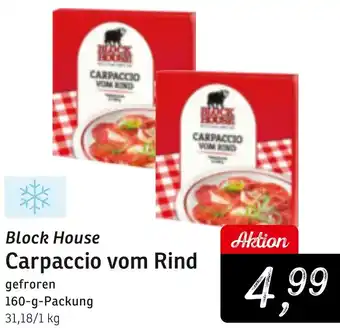 KONSUM Block House Carpaccio vom Rind Angebot