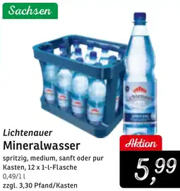 KONSUM Lichtenauer Mineralwasser Angebot