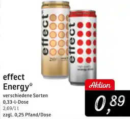 KONSUM effect Energy Angebot
