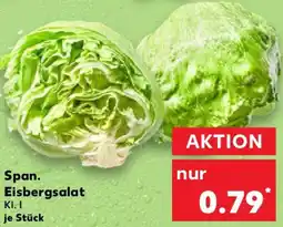 Kaufland Span. Eisbergsalat Angebot