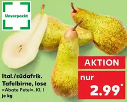 Kaufland Ital./südafrik. Tafelbirne, lose Angebot