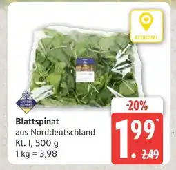 Marktkauf Landwirtschaft heimat blattspinat Angebot