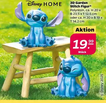 NETTO Disney 3d garden stitch figur Angebot