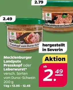 NETTO Landpute mecklenburger landpute presskopf oder leberwurst Angebot