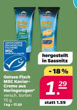 NETTO Ostsee fisch kaviar creme Angebot