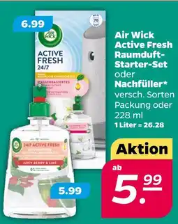 NETTO Air wick active fresh raumduft-starter-set oder nachfüller Angebot