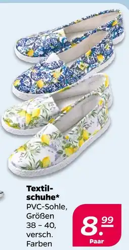NETTO Textilschuhe Angebot