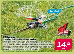 NETTO Easymaxx 2er-set 360°-gartensprinkler Angebot