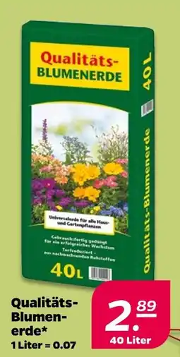 NETTO Qualitäts-blumenerde Angebot