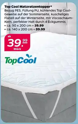 NETTO Top cool matratzentopper Angebot