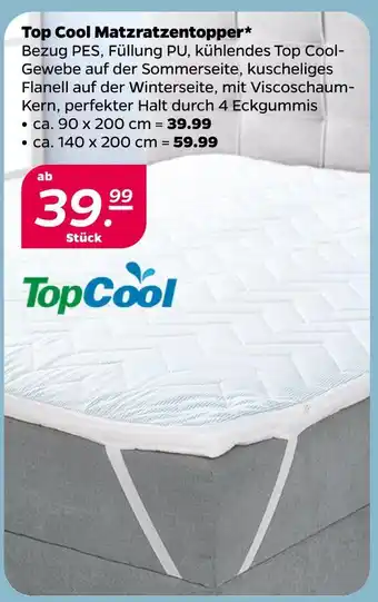 NETTO Top cool matratzentopper Angebot