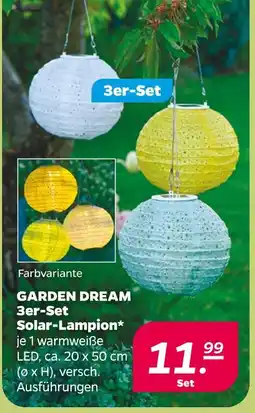 NETTO Garden dream solar-lampion Angebot
