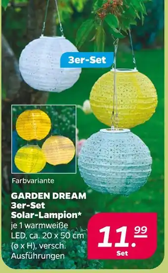 NETTO Garden dream solar-lampion Angebot