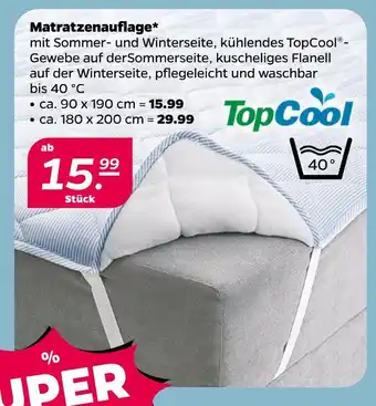 NETTO Topcool matratzenauflage Angebot