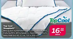 NETTO Top cool steppbett Angebot