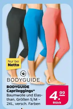 NETTO Bodyguide caprileggings Angebot