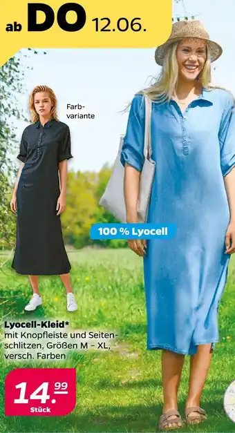 NETTO Lyocell-kleid Angebot