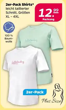 NETTO 2er-pack shirts Angebot