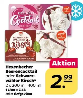 NETTO Hexenbecher beerencocktail oder schwarzwälder kirsch Angebot