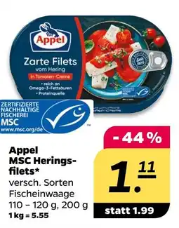 NETTO Appel msc heringsfilets Angebot