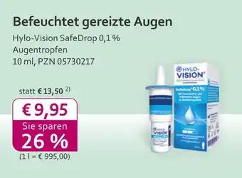 Mea Hylo-vision safedrop 0,1 % Angebot