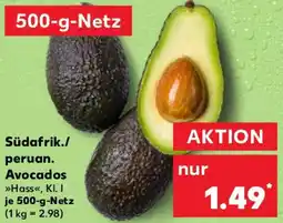 Kaufland Südafrik./ peruan. Avocados Angebot