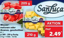 Kaufland SanLucar Wassermelonen oder Ananas, geschnitten Angebot