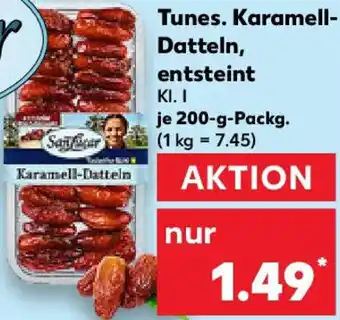 Kaufland SanLucar Tunes. Karamell Datteln, entsteint Angebot