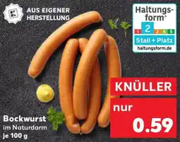 Kaufland Bockwurst Angebot