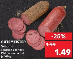 Kaufland GUTSMEISTER Salami Angebot