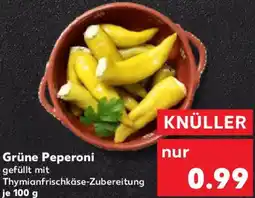 Kaufland Grüne Peperoni Angebot