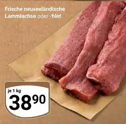 Globus Frische neuseeländische Lammlachse oder -filet Angebot