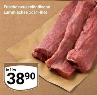 Globus Frische neuseeländische Lammlachse oder -filet Angebot