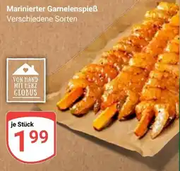Globus Marinierter Garnelenspieẞ Angebot