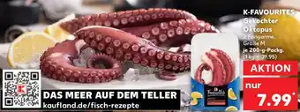 Kaufland K-FAVOURITES Gekochter Oktopus Angebot