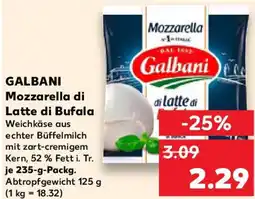 Kaufland GALBANI Mozzarella di Latte di Bufala Angebot