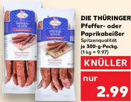 Kaufland DIE THÜRINGER Pfeffer- oder Paprikabeißer Angebot