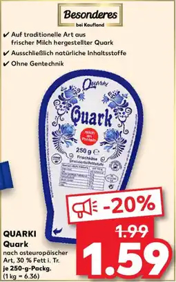 Kaufland QUARKI Quark Angebot