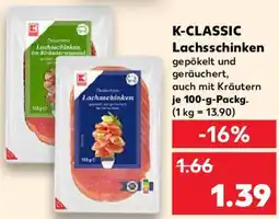Kaufland K-CLASSIC Lachsschinken Angebot