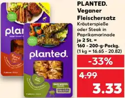 Kaufland PLANTED. Veganer Fleischersatz Angebot