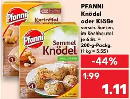 Kaufland PFANNI Knödel oder Klöße Angebot