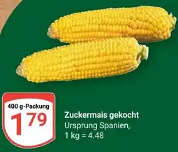 Globus Zuckermais gekocht Angebot