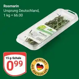 Globus Rosmarin Angebot
